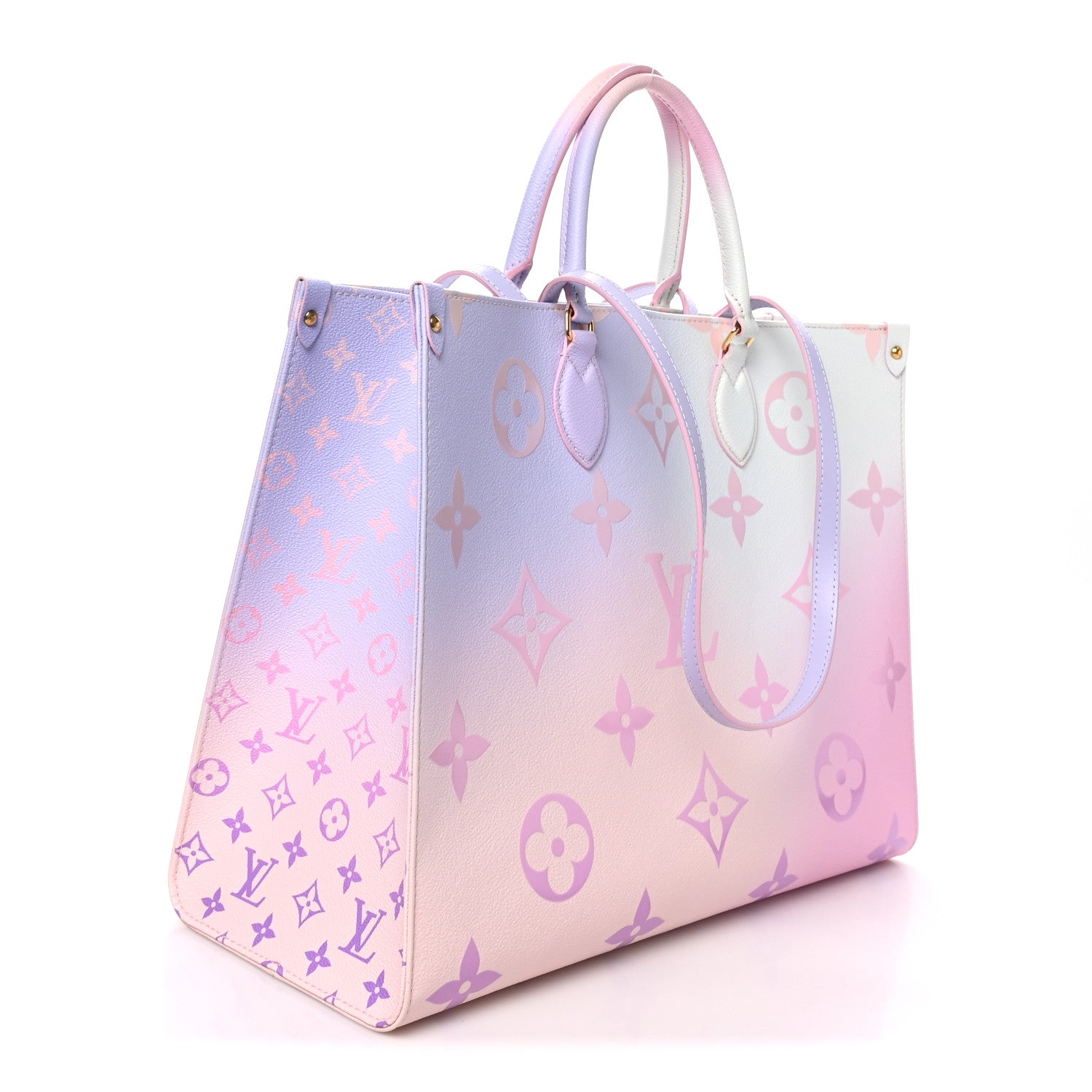 Monogram Giant Spring In The City Onthego GM Sunrise Pastel — view 3