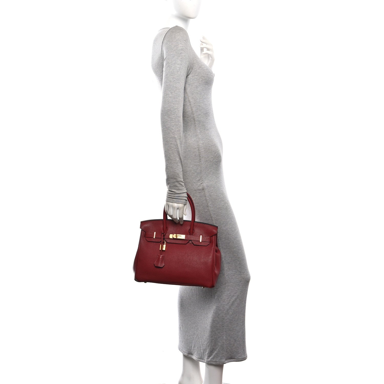 Togo Birkin 30 Rouge H — view 2