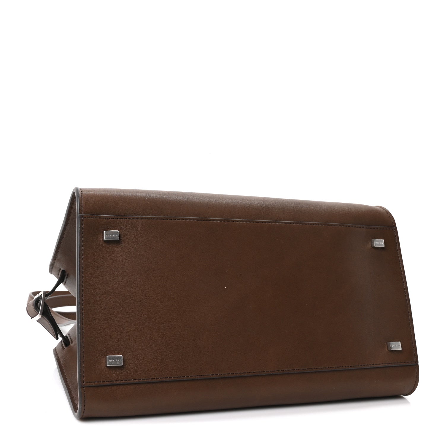 Polished Saddle Calfskin Soft Margaux 12 Dark Brown — view 4