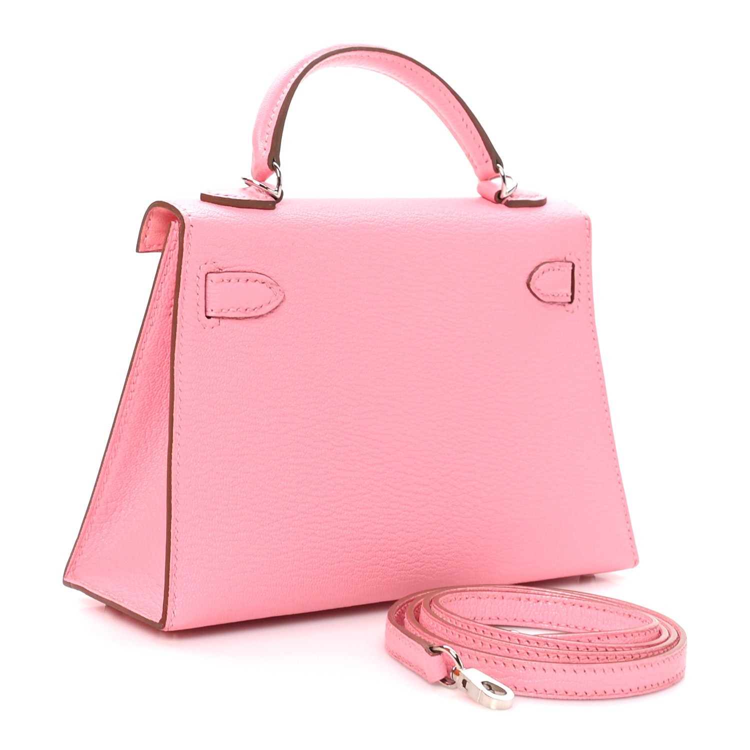 Chevre Mysore Mini Kelly Sellier 20 Rose Confetti — view 3