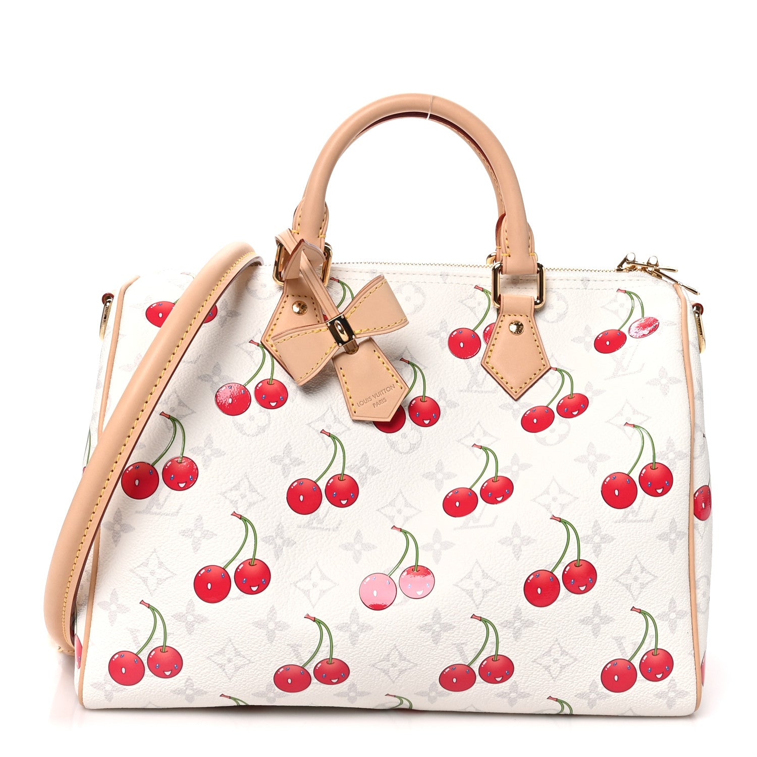 LV X TM Monogram Cerises Speedy Soft Bandouliere 30