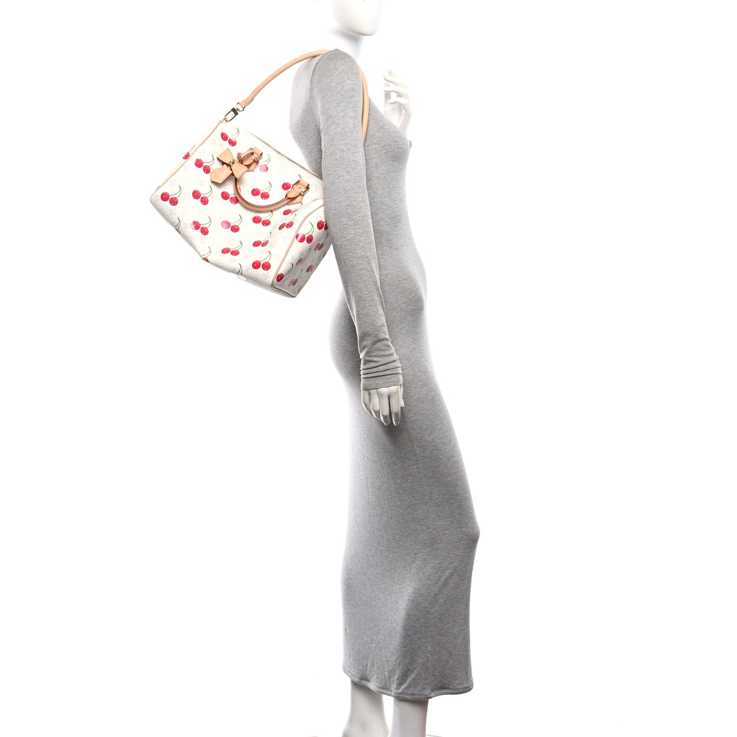 LV X TM Monogram Cerises Speedy Soft Bandouliere 30 — view 2