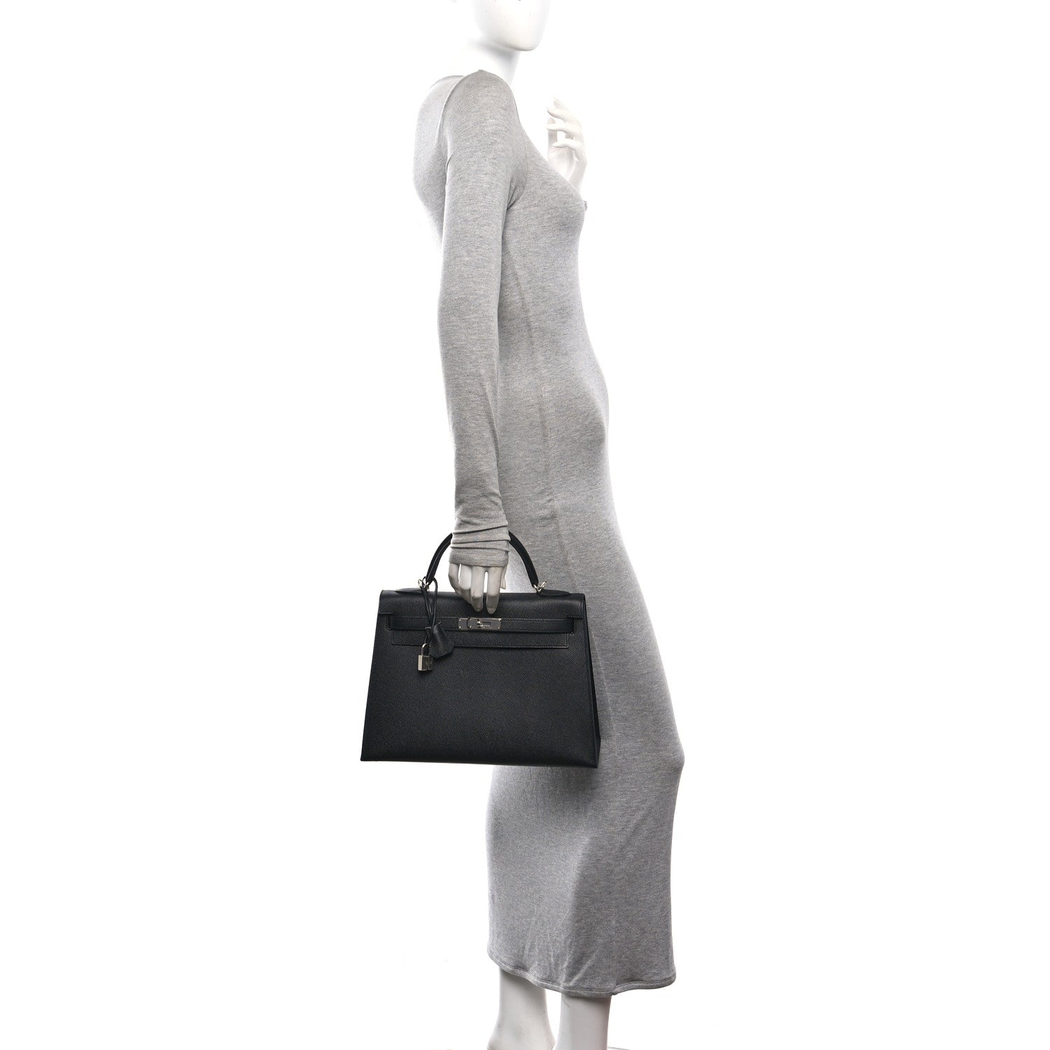 Epsom Kelly Sellier 32 Black — view 2