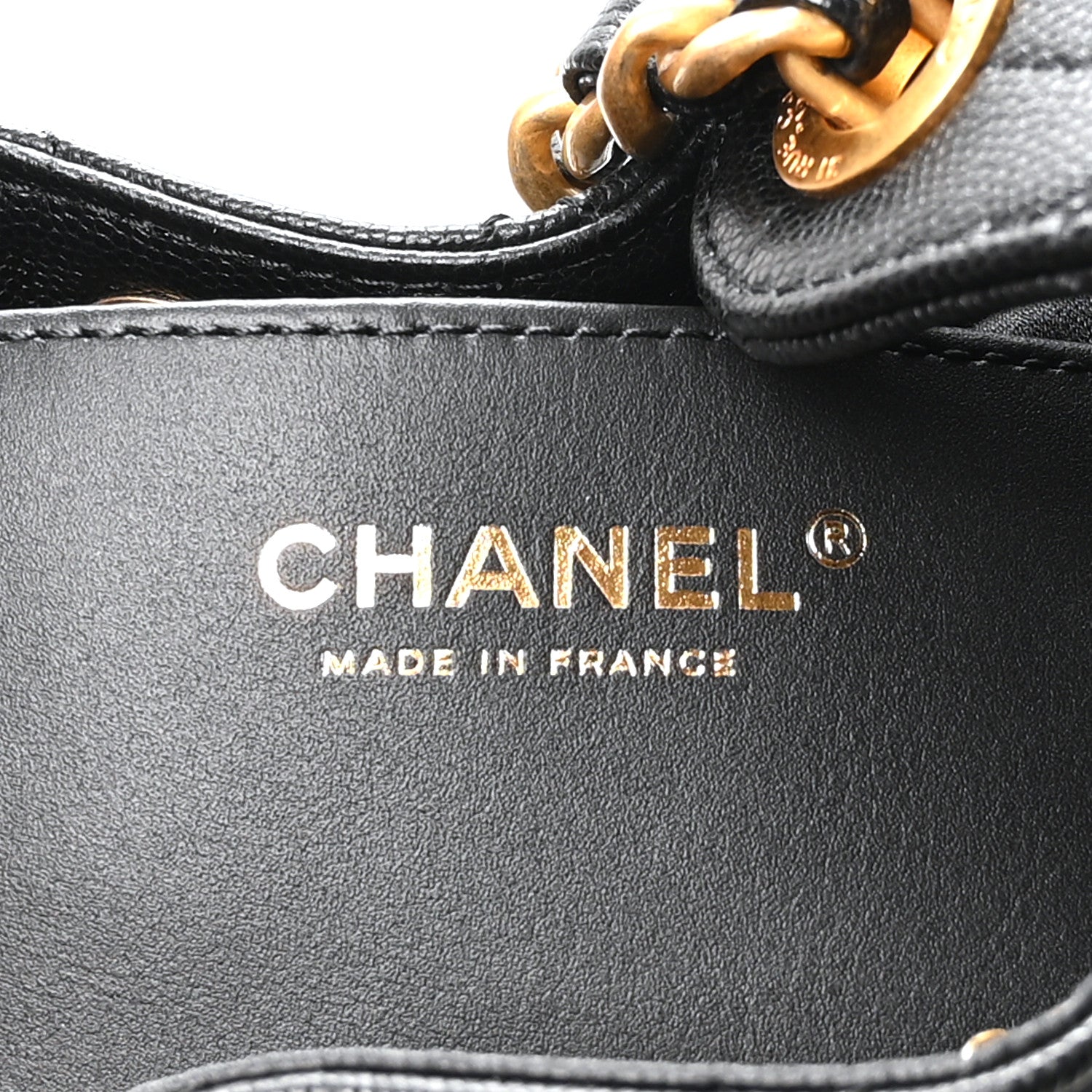 Caviar Quilted Small Chanel 25 Handbag Black — view 5
