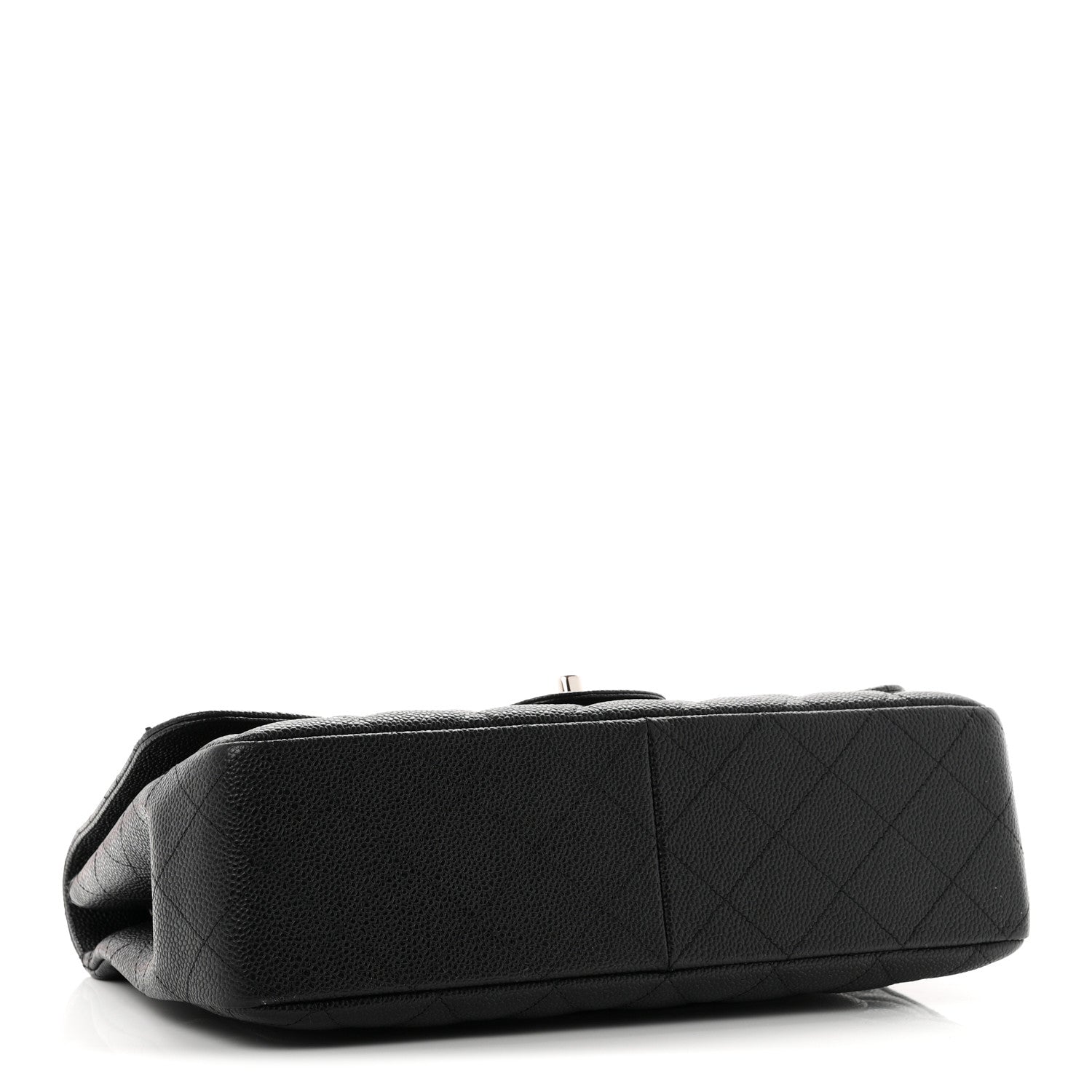 Caviar Quilted Jumbo Single Flap Black — view 4