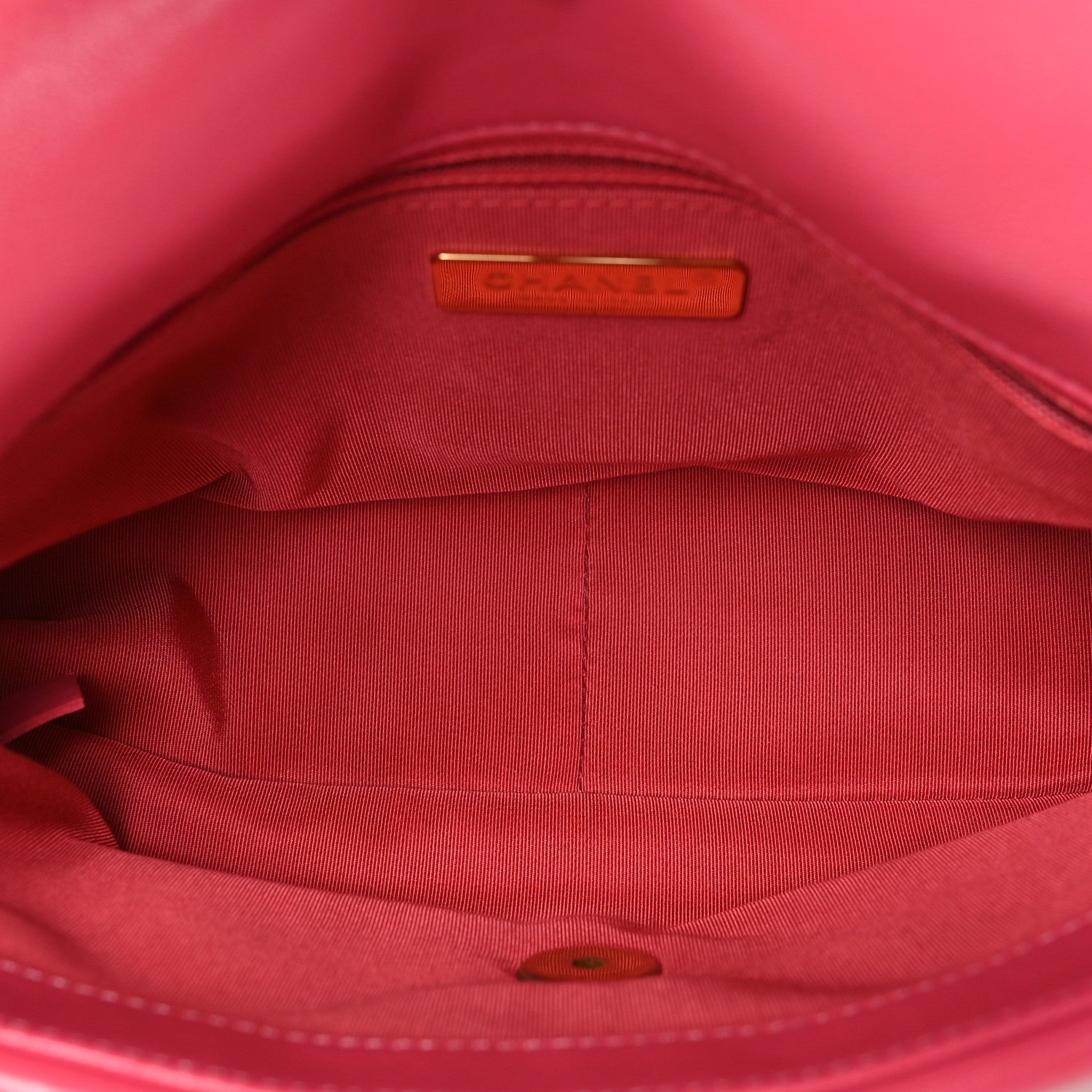 Goatskin Quilted Medium Chanel 19 Flap Pink — view 5