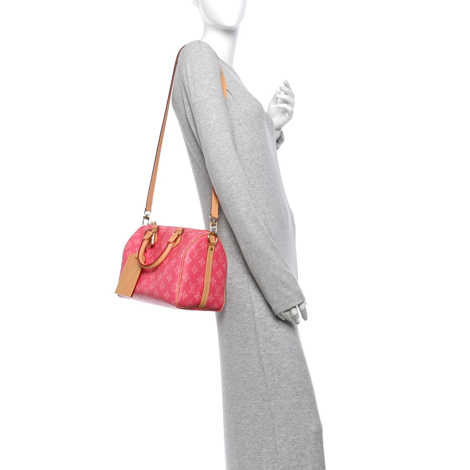 Monogram Origine Speedy Bandouliere 25 Rose Ruban — view 2