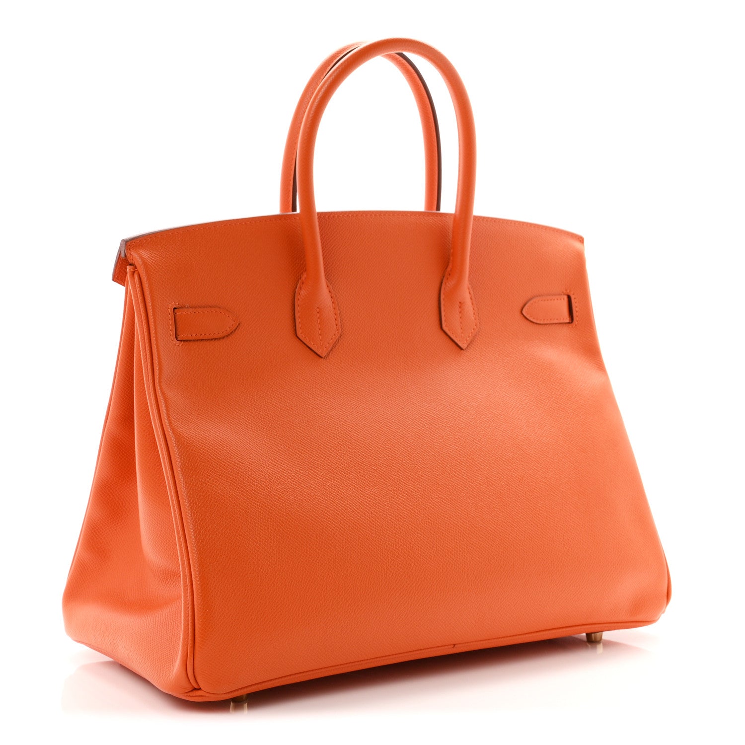 Epsom Birkin 35 Orange — view 3
