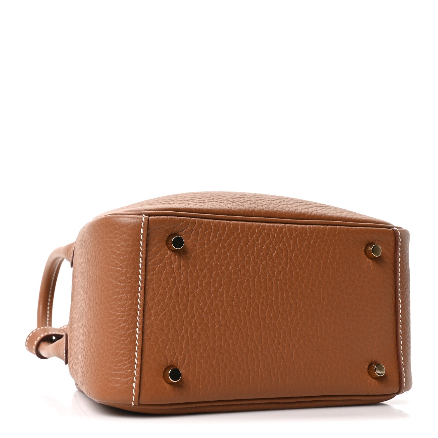 Taurillon Clemence Mini Lindy 20 Gold — view 3