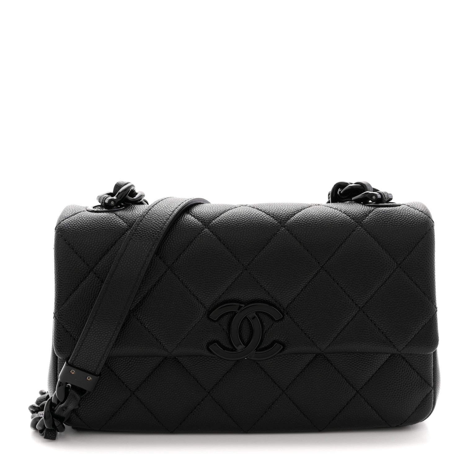 Caviar Quilted My Everything Small Flap Black