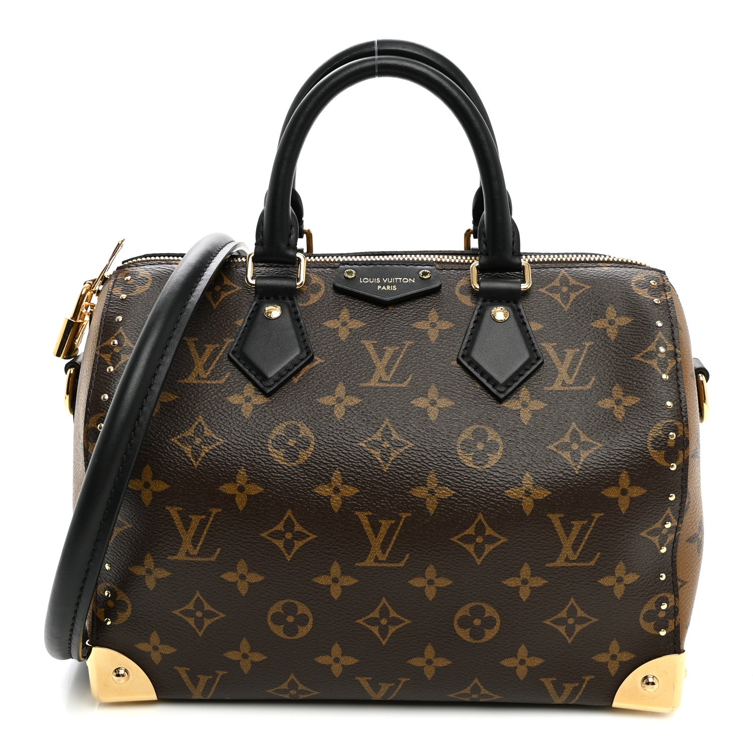 Reverse Monogram Speedy Trunk 25