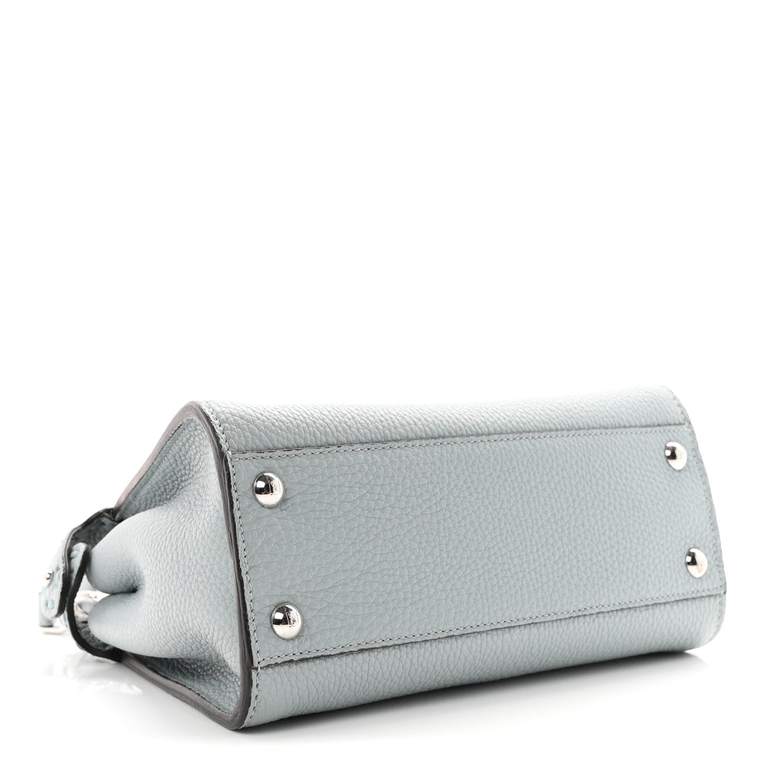 Cuoio Roma Sellerissima Nappa Sintetica Tape Stitch Mini Peekaboo Iconic Satchel Anice — view 4