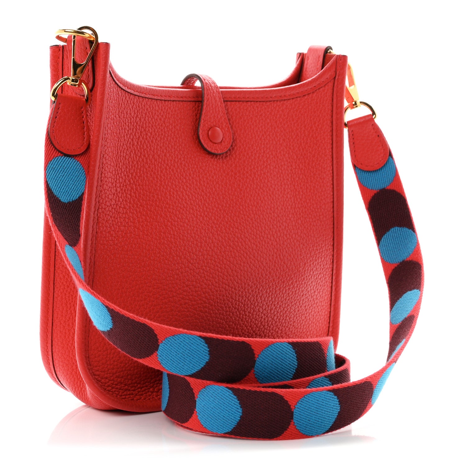Taurillon Maurice Flipperball Sangle Evelyne TPM Rouge De Coeur Bleu Frida — view 3