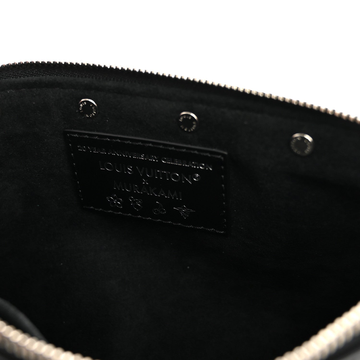 LV X TM Monogram Multicolor Pochette Accessories Black — view 5