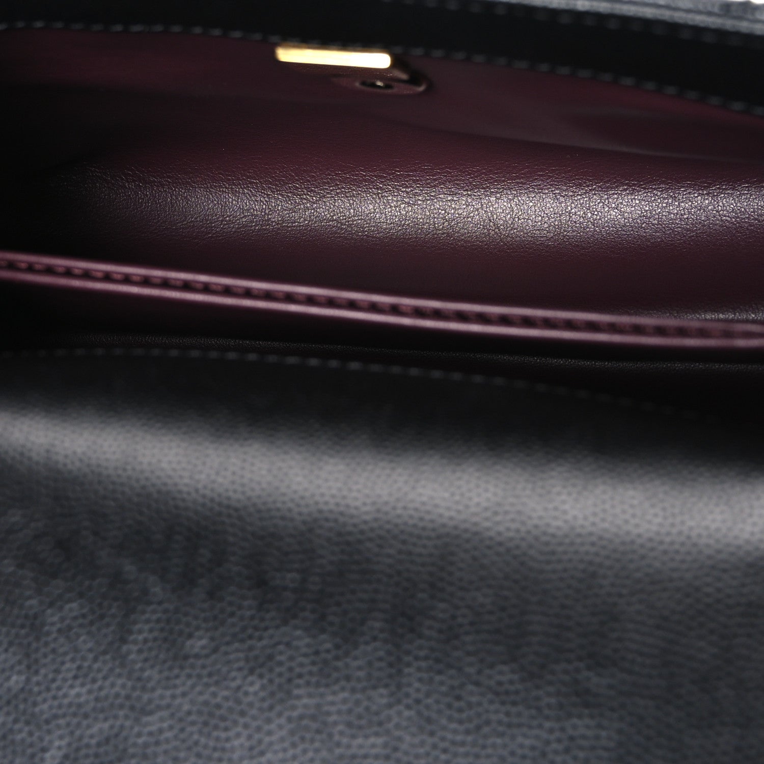 Caviar Quilted Mini Coco Handle Flap Black — view 5