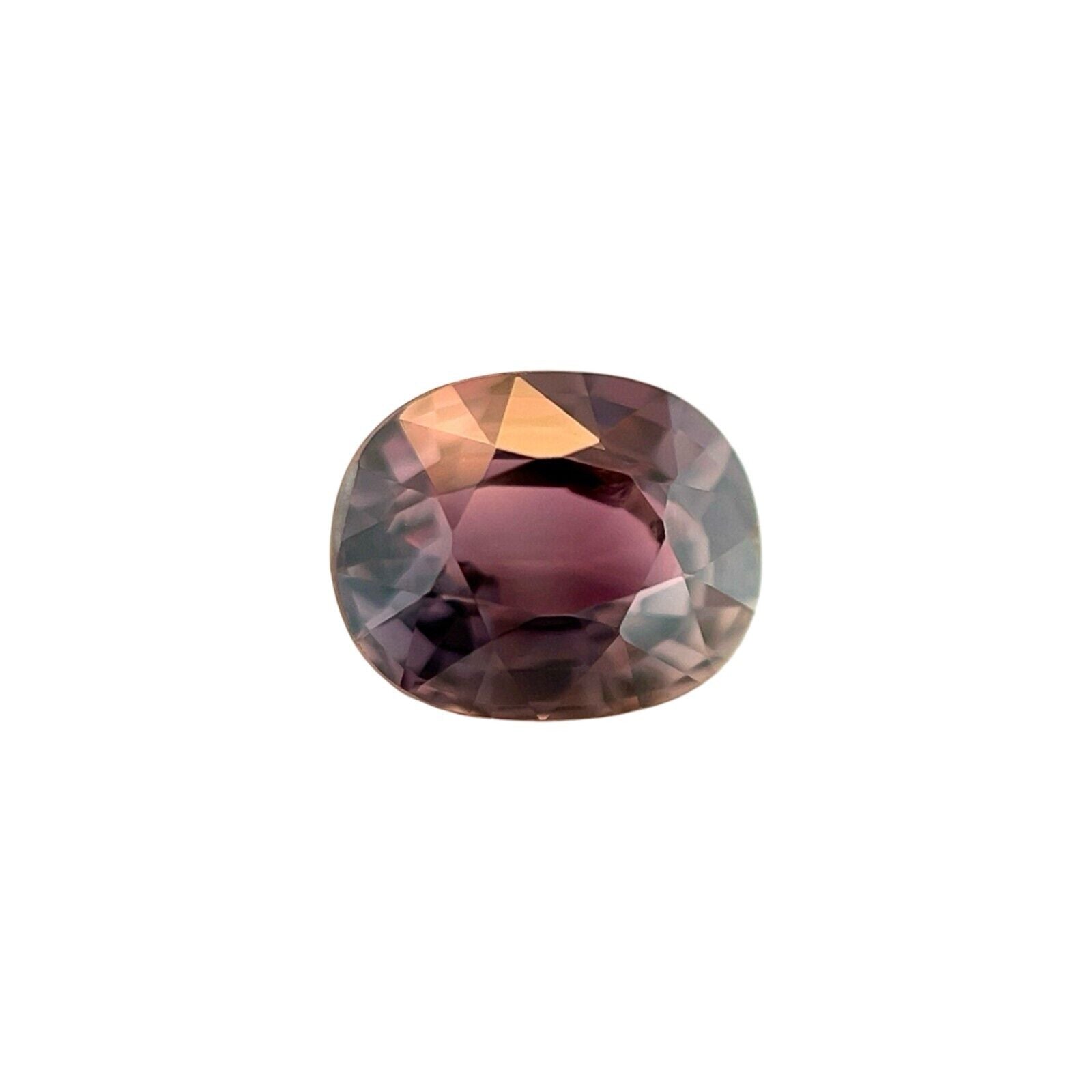 1.85ct Colour Change Sapphire Pink Purple UNTREATED Rare Oval Gem 7.5x6mm VVS — view 2