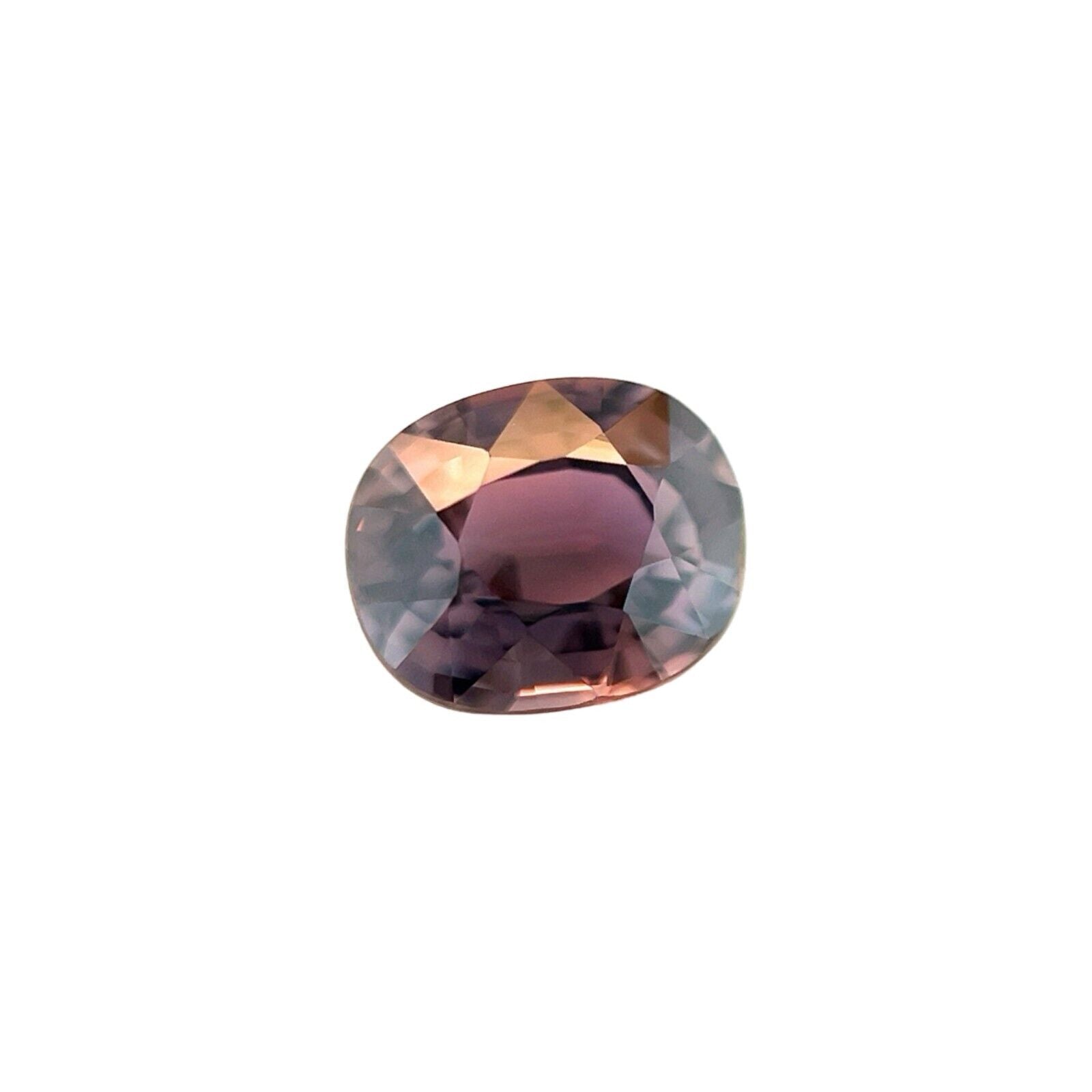 1.85ct Colour Change Sapphire Pink Purple UNTREATED Rare Oval Gem 7.5x6mm VVS — view 4