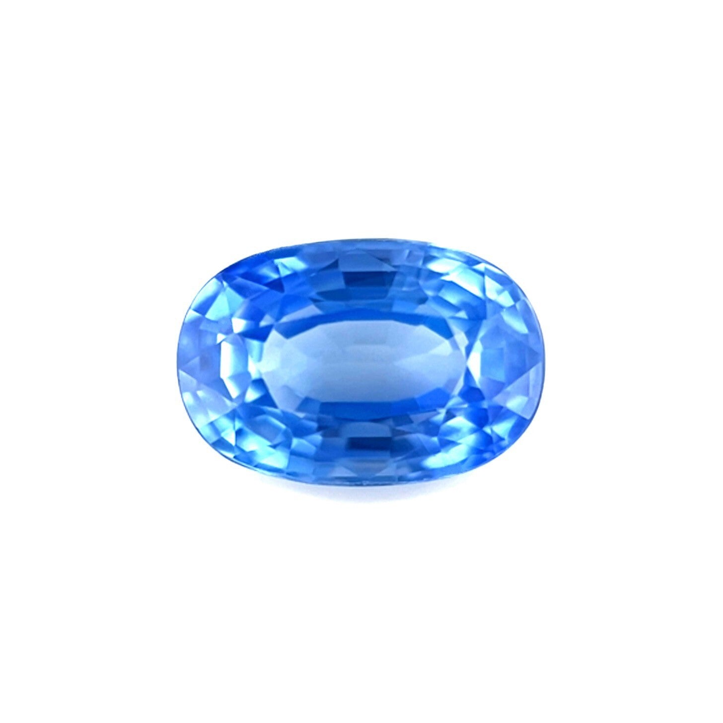 FINE 2.15ct CEYLON Sapphire Vivid Blue Oval Cut NATURAL 8.7x5.9mm Loose Gem VVS — view 1