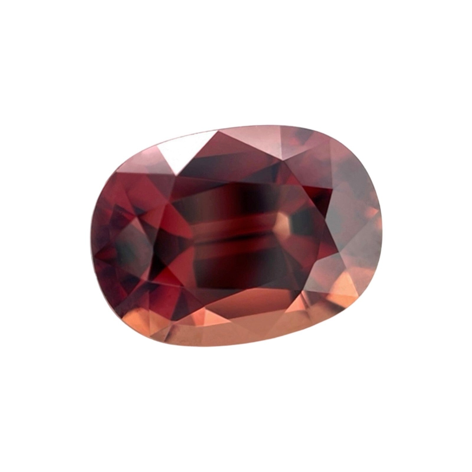 RARE 4.10ct GIA CERTIFIED Colour Change Garnet NATURAL Oval Pyrope Spessartine — view 3