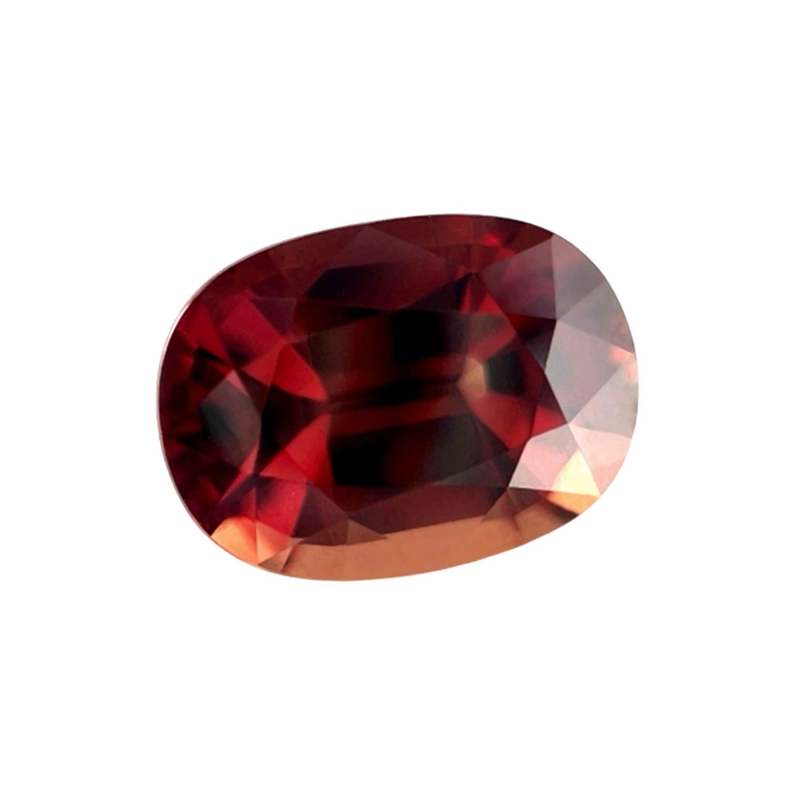 RARE 4.10ct GIA CERTIFIED Colour Change Garnet NATURAL Oval Pyrope Spessartine — view 4