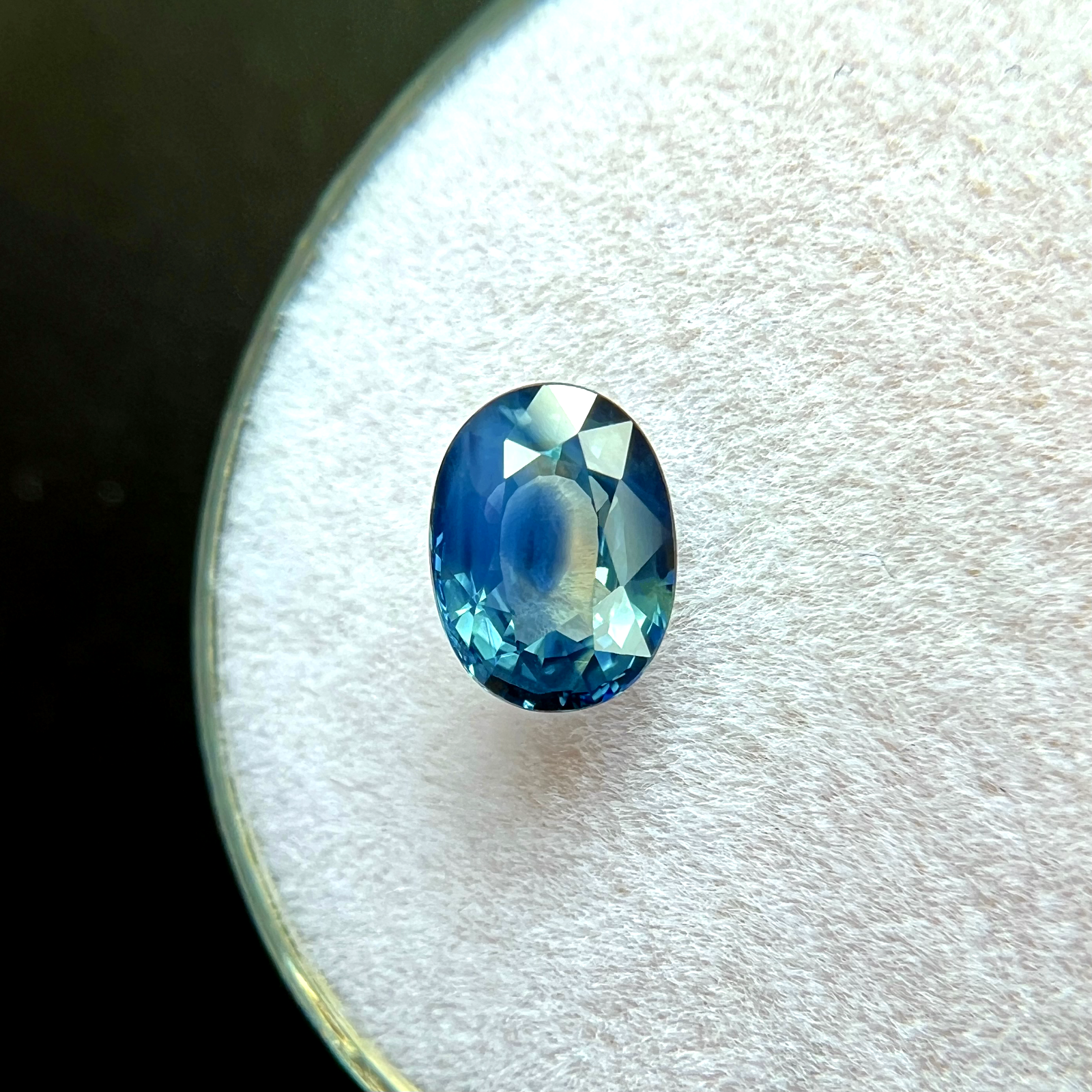1.21ct GIA CERTIFIED Bi Colour NATURAL Sapphire UNTREATED Oval Cut Gem VS Gem — view 3