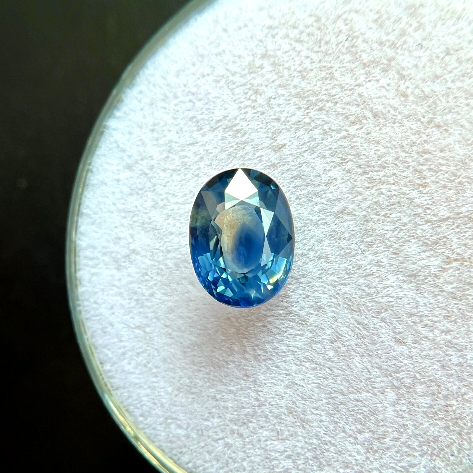 1.21ct GIA CERTIFIED Bi Colour NATURAL Sapphire UNTREATED Oval Cut Gem VS Gem — view 4
