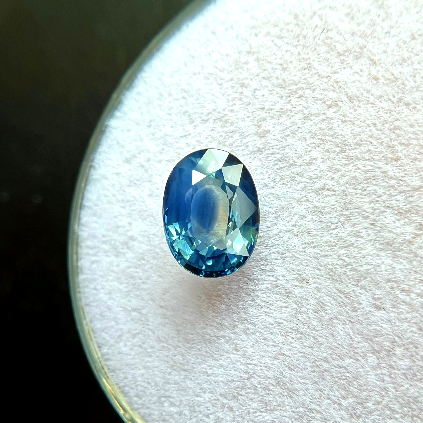 1.21ct GIA CERTIFIED Bi Colour NATURAL Sapphire UNTREATED Oval Cut Gem VS Gem — view 5