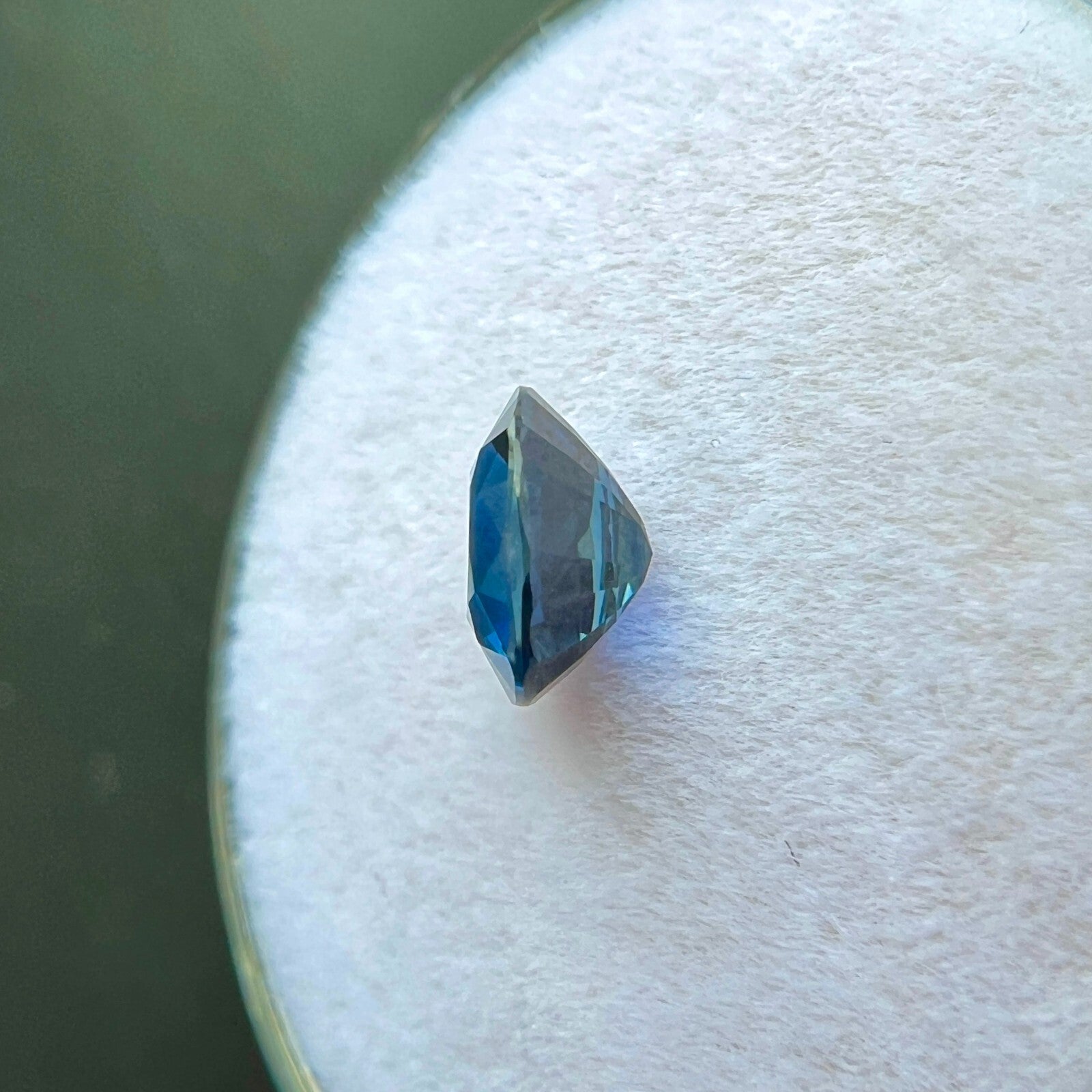 1.01ct NATURAL Sapphire ROYAL Blue Oval Cut NATURAL Loose Gemstone 6.3x5.3mm — view 4