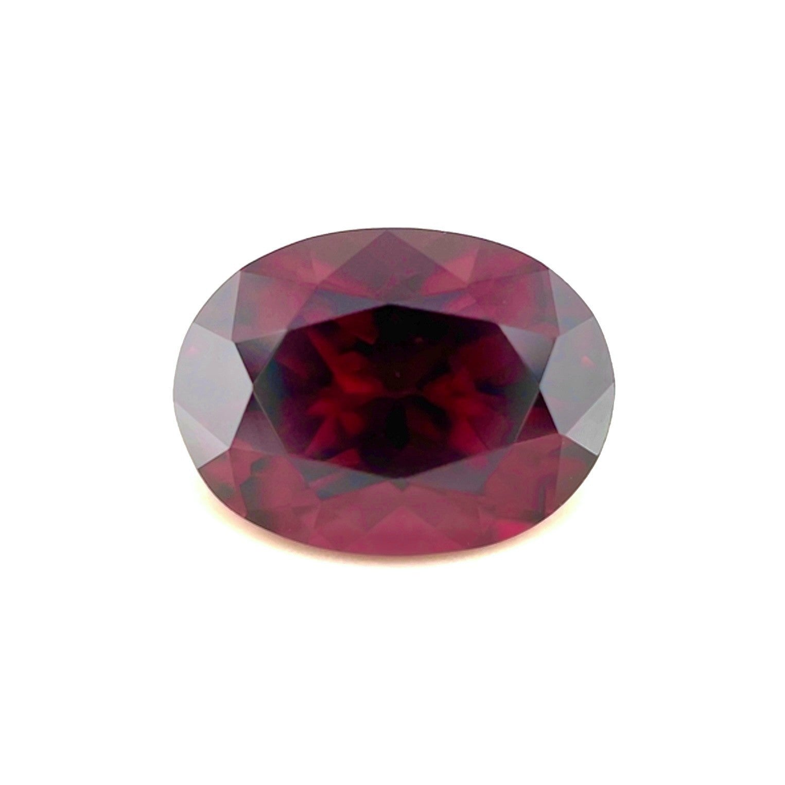 NATURAL 2.56ct Vivid Purple Red Spinel RARE Oval Cut Gem 9.6x7.1mm VVS