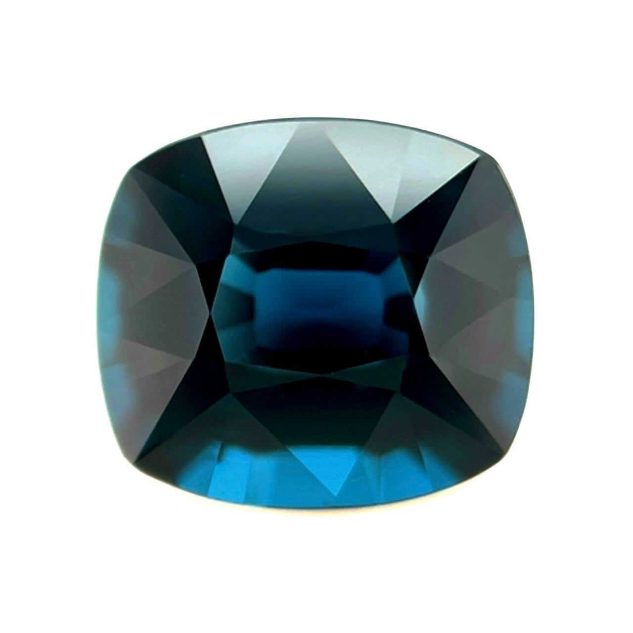 GIA CERTIFIED 5.03ct Natural Blue Spinel UNTREATED Cushion Cut NO HEAT RARE Gem