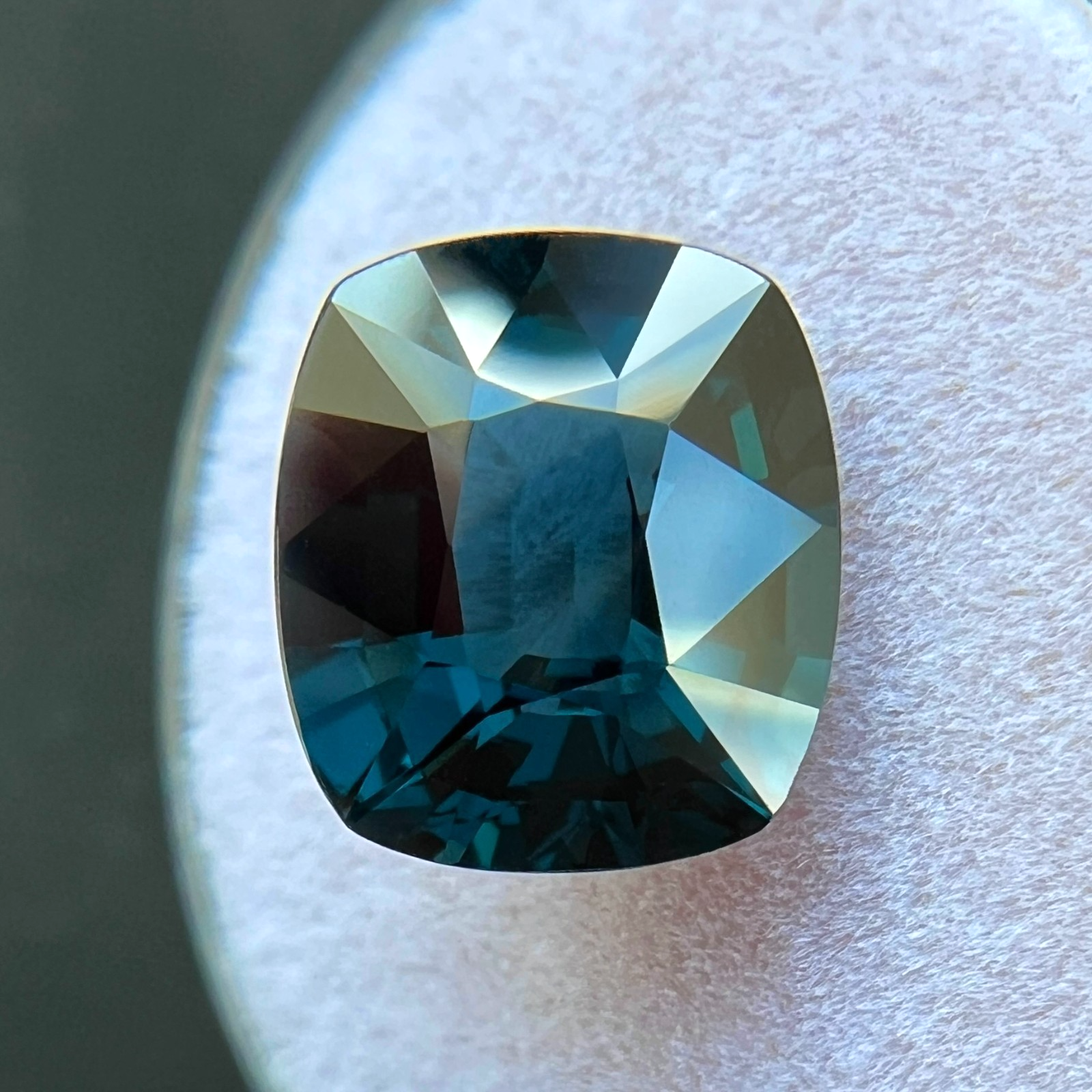 GIA CERTIFIED 5.03ct Natural Blue Spinel UNTREATED Cushion Cut NO HEAT RARE Gem — view 3