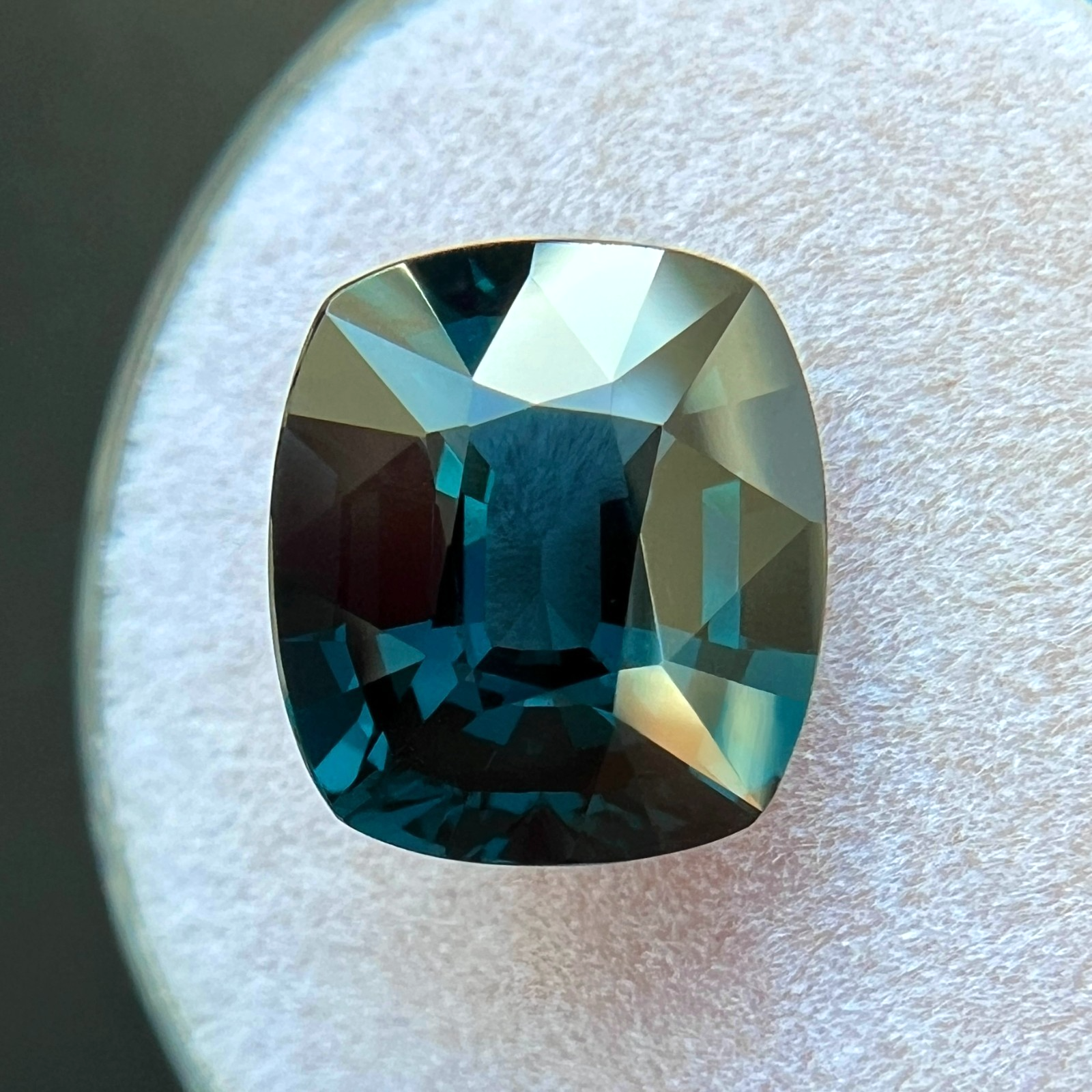 GIA CERTIFIED 5.03ct Natural Blue Spinel UNTREATED Cushion Cut NO HEAT RARE Gem — view 4