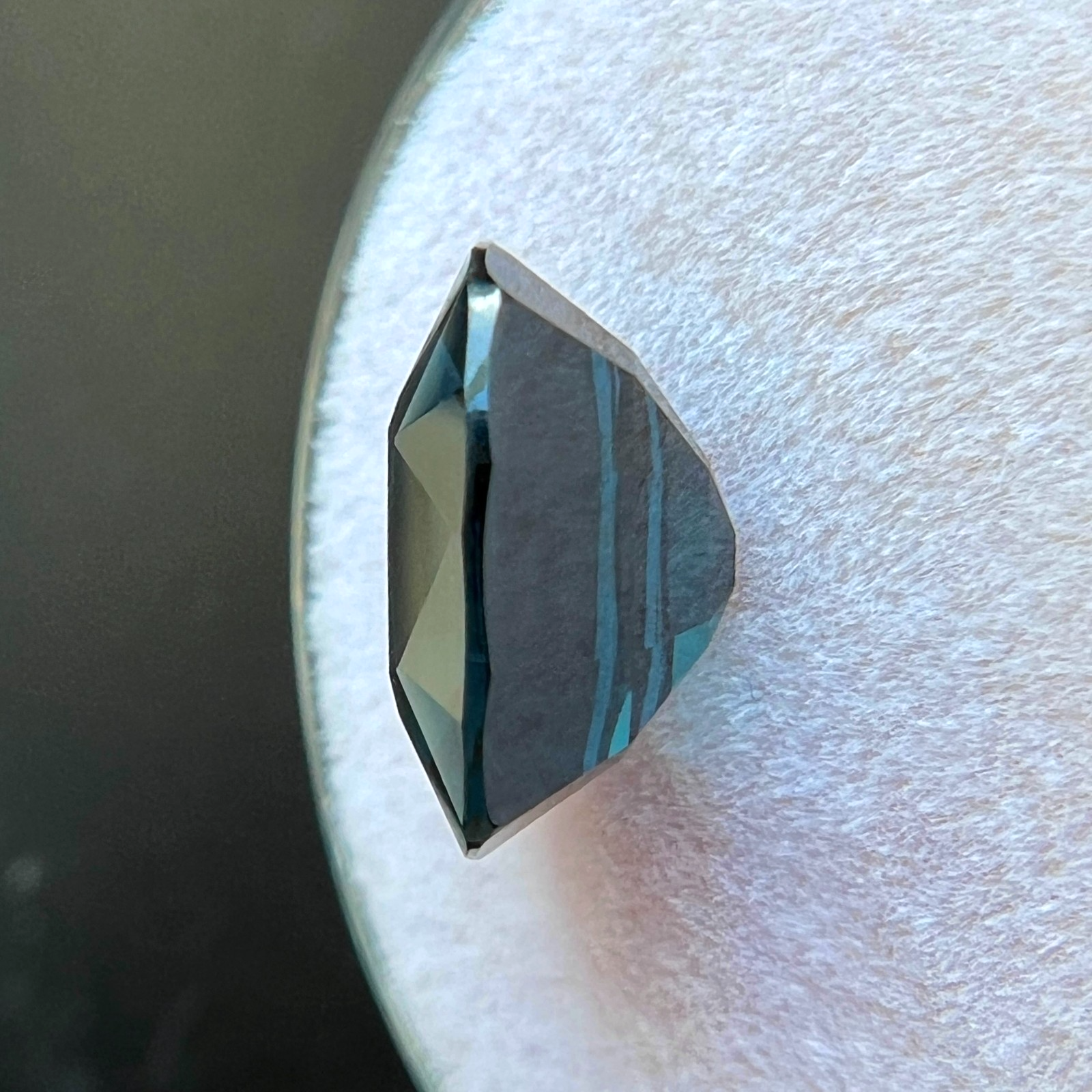 GIA CERTIFIED 5.03ct Natural Blue Spinel UNTREATED Cushion Cut NO HEAT RARE Gem — view 5