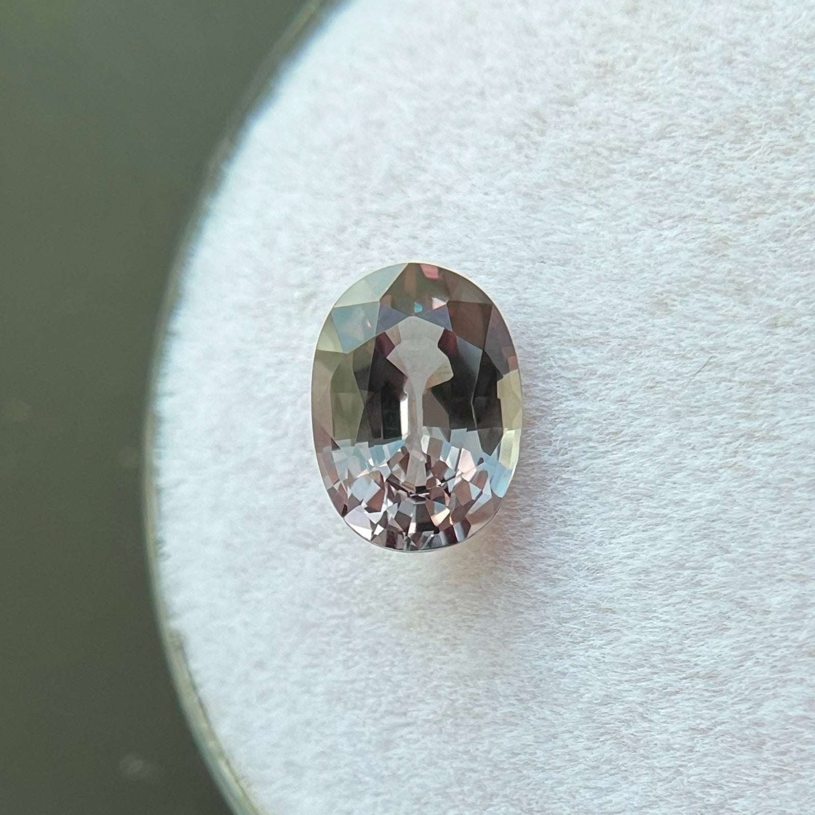 1.10ct GIA CERTIFIED Colour Change Garnet NATURAL Oval Cut Pyrope Spessartine — view 5