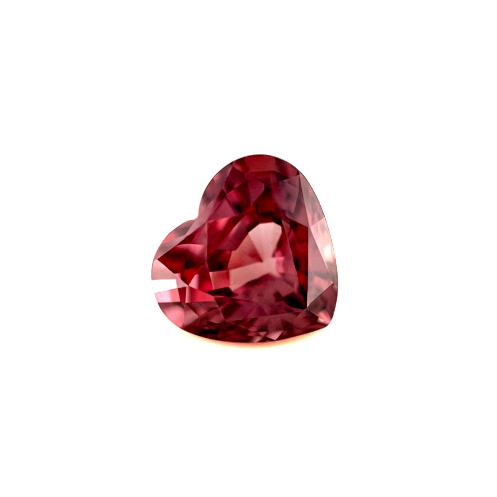 GIA CERTIFIED 2.29ct NATURAL Colour Change Garnet NATURAL Heart Cut RARE Gem — view 1