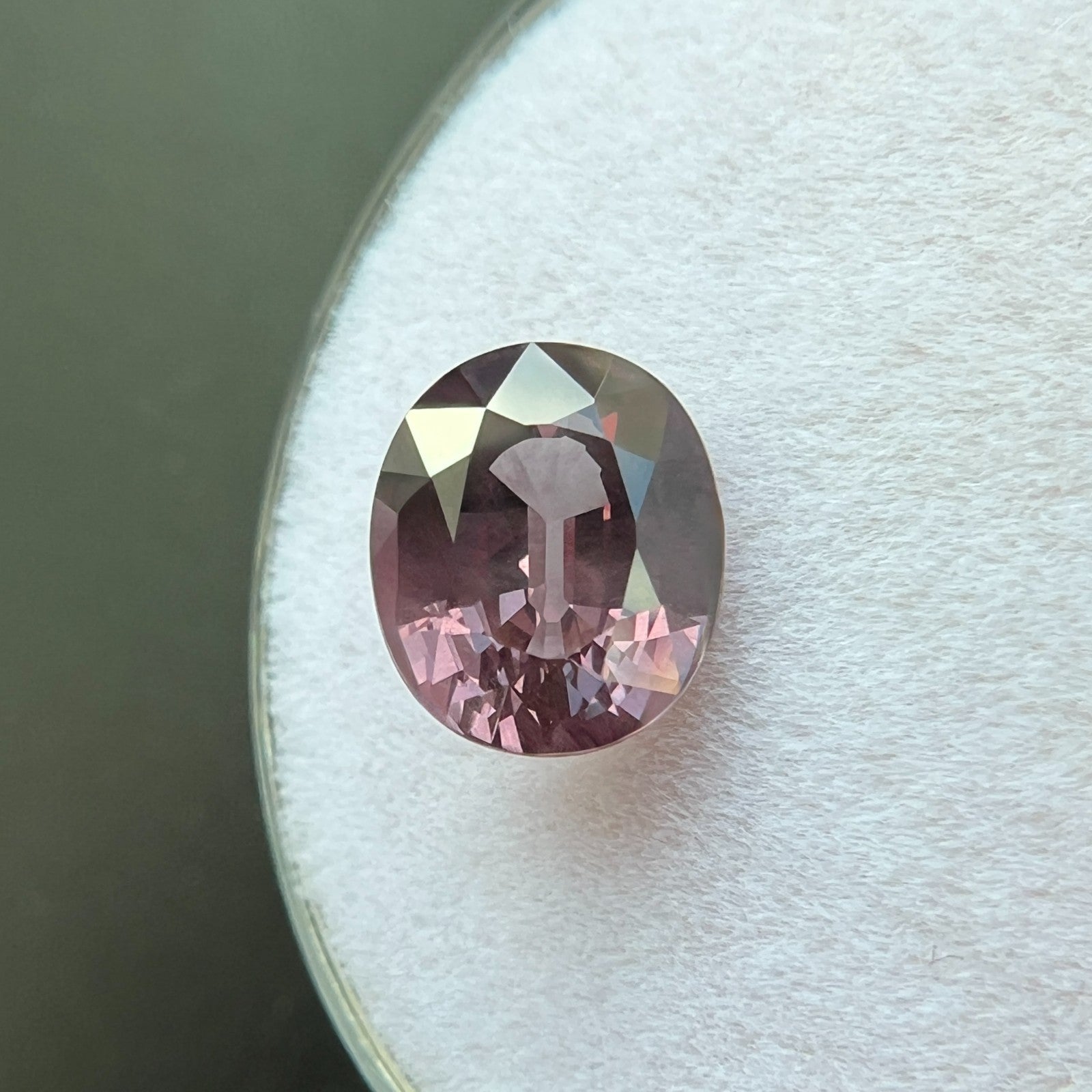 2.36ct GIA CERTIFIED Colour Change Garnet NATURAL Oval Cut Pyrope Spessartine — view 4