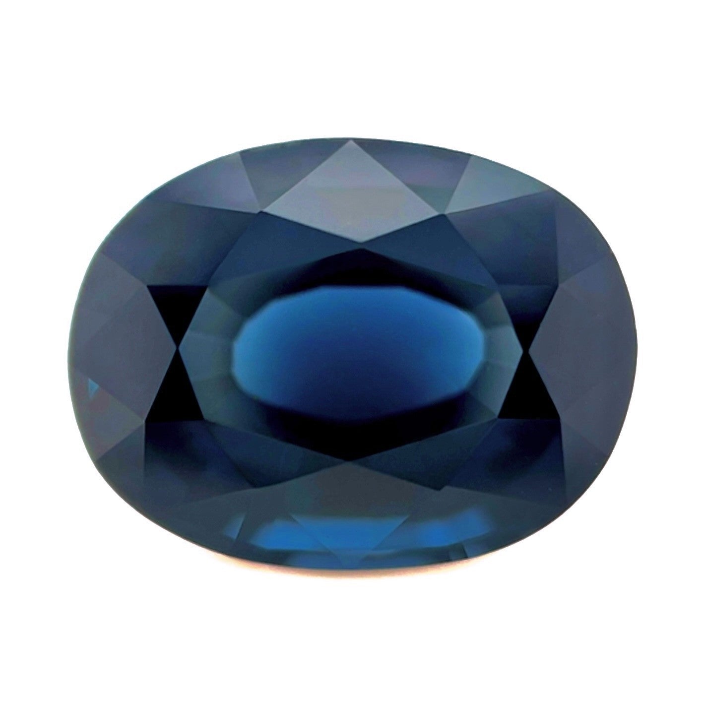 RARE 7.27ct DEEP Blue Spinel NATURAL Oval Cut 13.3x10mm Loose Gemstone IF