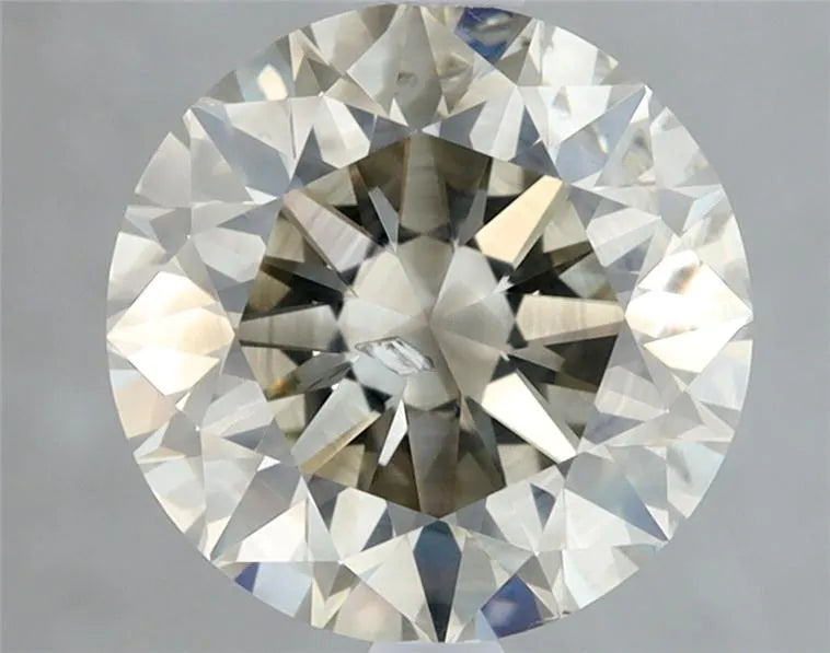 2.10ct Round Natural Diamond (Colour L, Clarity SI2, Cut EX, IGI Certified)
