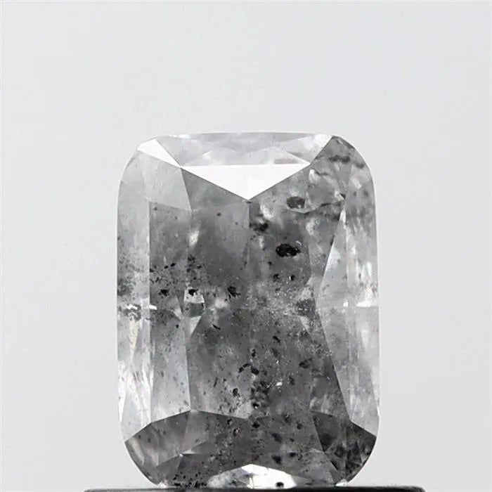 0.80ct Cushion brilliant Natural Diamond (Colour Fancy Gray, Clarity I3, Cut GD, GIA Certified)