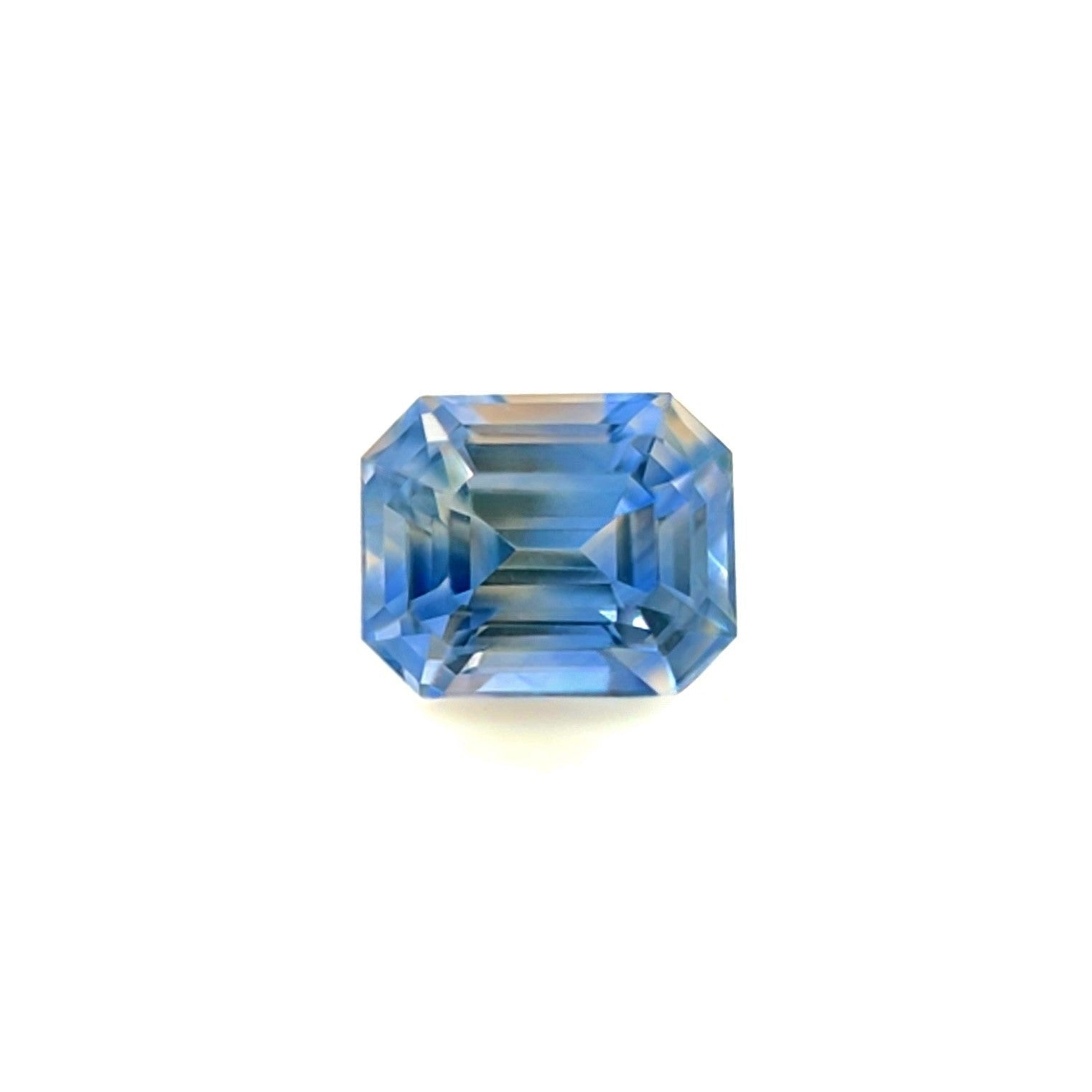 Unique Ceylon Sapphire 1.17ct Bi Colour VIVID Yellow Purplish Blue Octagon Cut — view 3