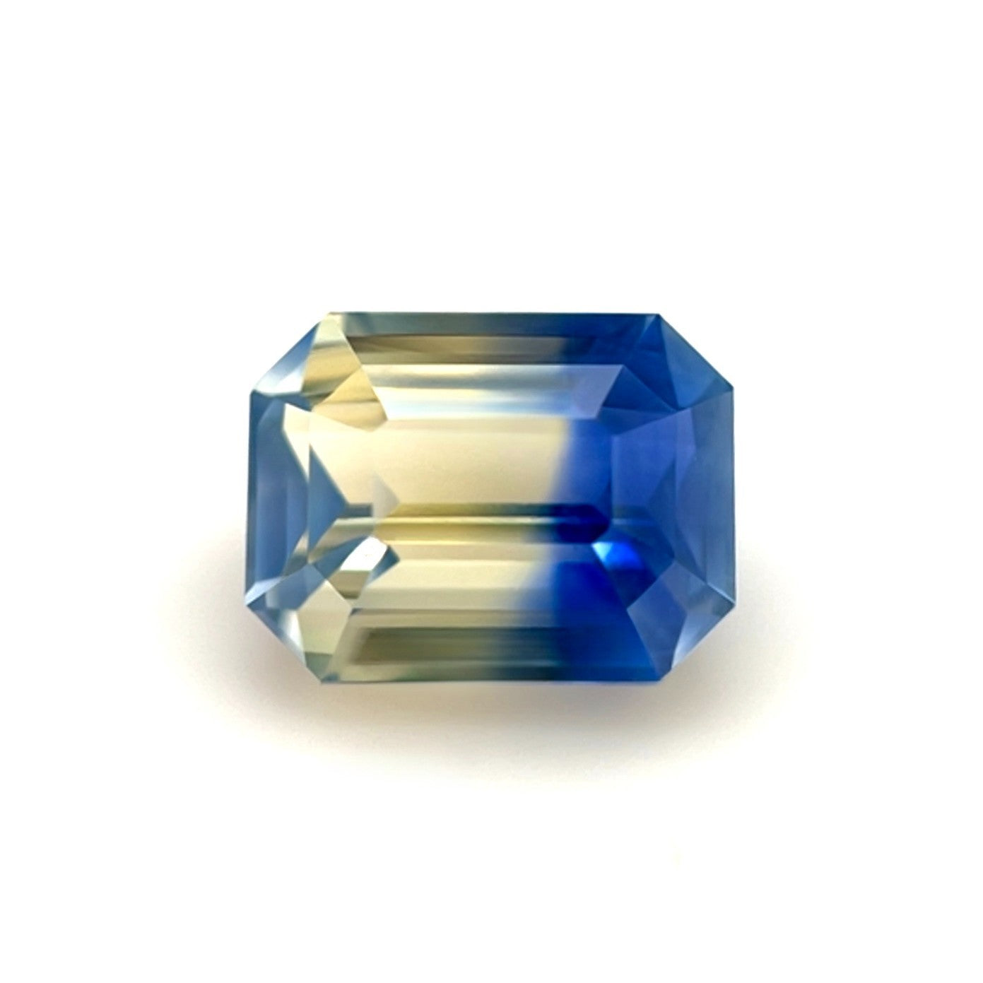 UNIQUE 4.02ct GIA CERTIFIED Ceylon Sapphire BI COLOUR Untreated Octagon RARE Gem — view 1