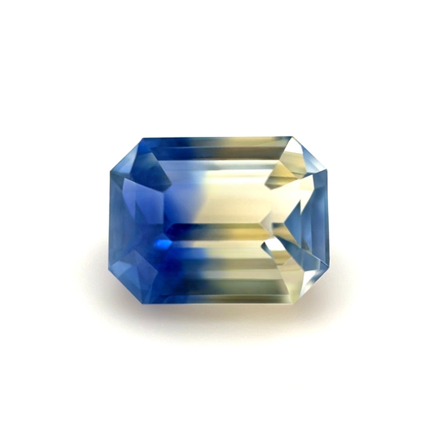 UNIQUE 4.02ct GIA CERTIFIED Ceylon Sapphire BI COLOUR Untreated Octagon RARE Gem — view 3