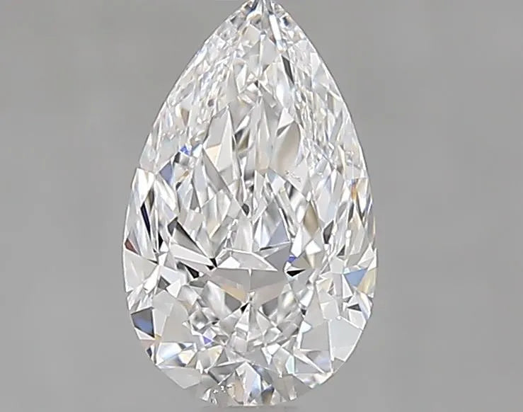 0.90ct Pear Natural Diamond (Colour D, Clarity SI1, GIA Certified)