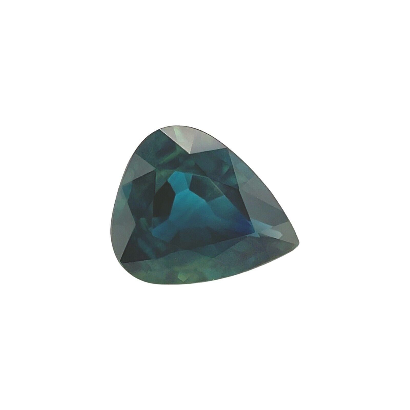 GIA CERTIFIED 1.15ct NATURAL Blue Sapphire UNTREATED Pear Teardrop Cut Gem — view 1