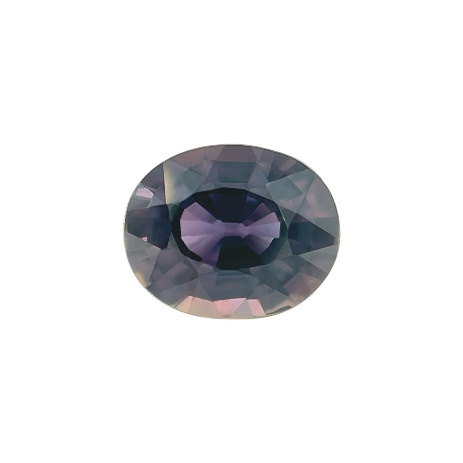 GIA CERTIFIED 1.13ct Pink Purple Sapphire UNTREATED Oval Cut RARE Gem 6.8x5.5mm — view 1