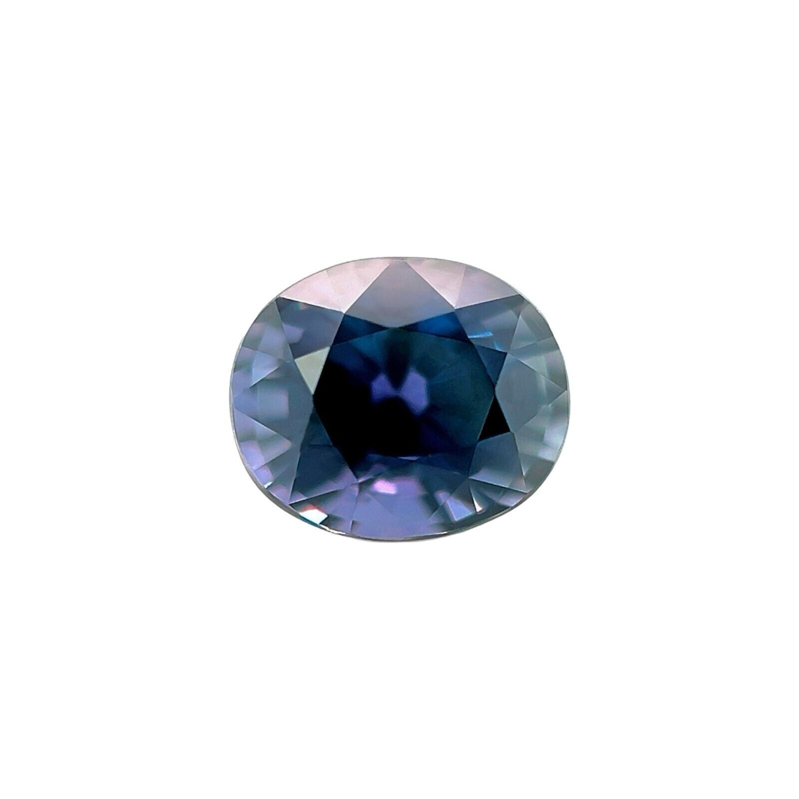 UNIQUE 1.39ct Blue Violet Purple Sapphire GIA CERTIFIED Natural Oval 6.6x5.5mm — view 1