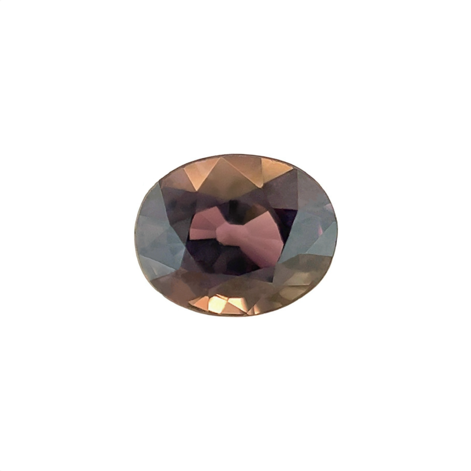 GIA CERTIFIED Colour Change Purple Sapphire 1.07ct UNTREATED Oval Cut RARE Gem — view 2