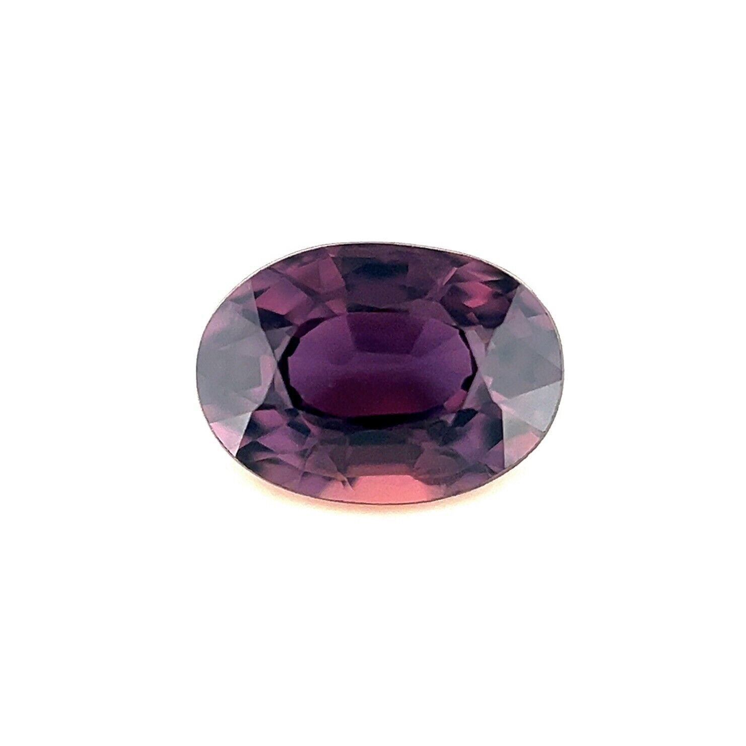 GIA CERTIFIED Pink Purple Sapphire UNTREATED 0.93ct Oval Cut Loose Gem 6.6x4.7mm