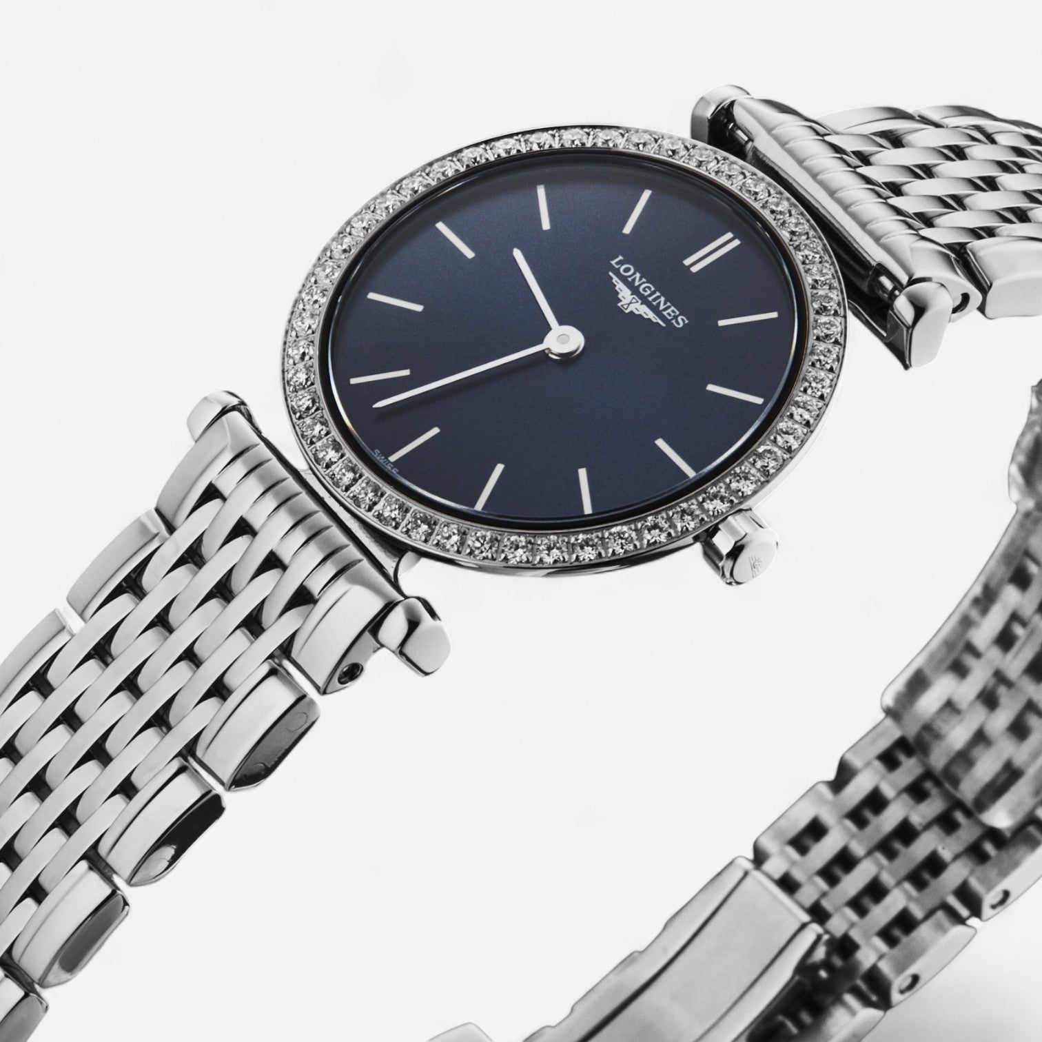 Longines La Grande Classique Blue Dial Quartz Ladies Watch L43410956 — view 3