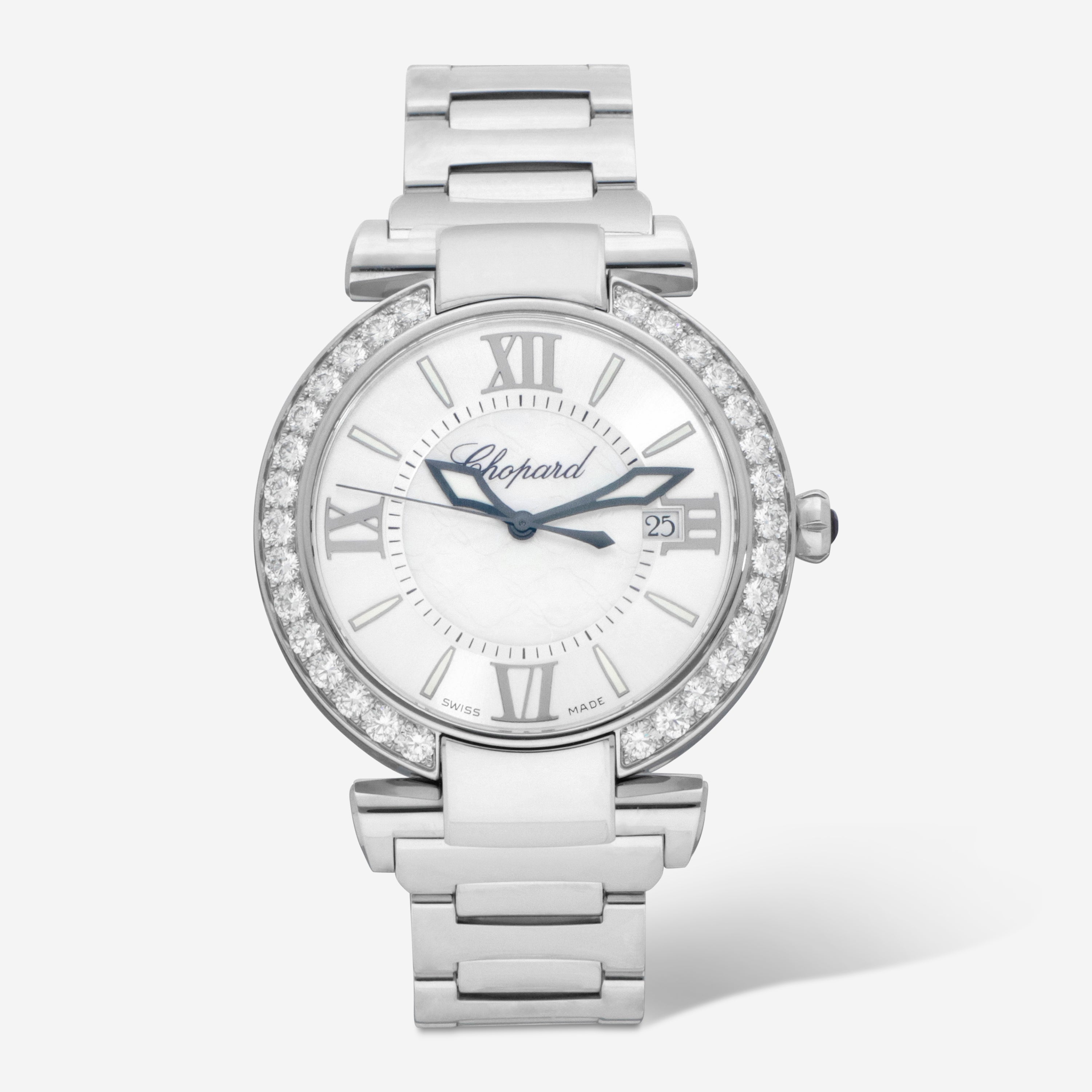 Chopard Imperiale Diamond Stainless Steel Automatic Ladies Watch 388531-3004